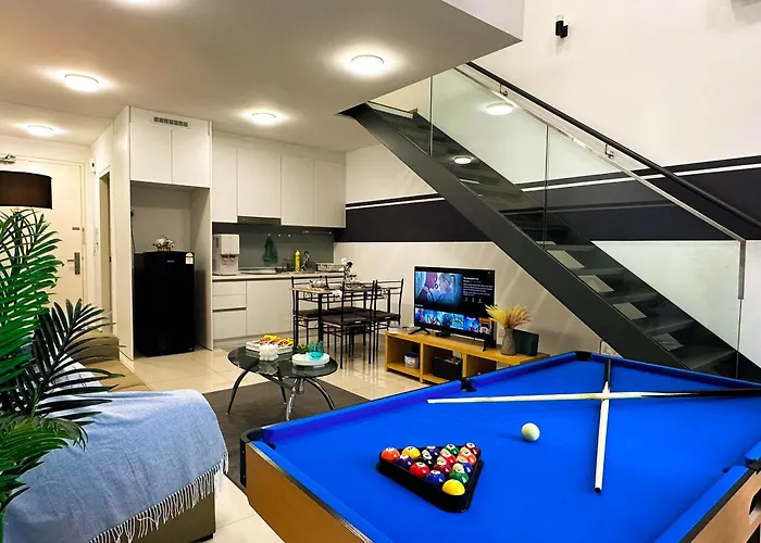 Ekocheras Snooker Pool Jd #Balcony #4Pax #Abovemall #Freecarpark